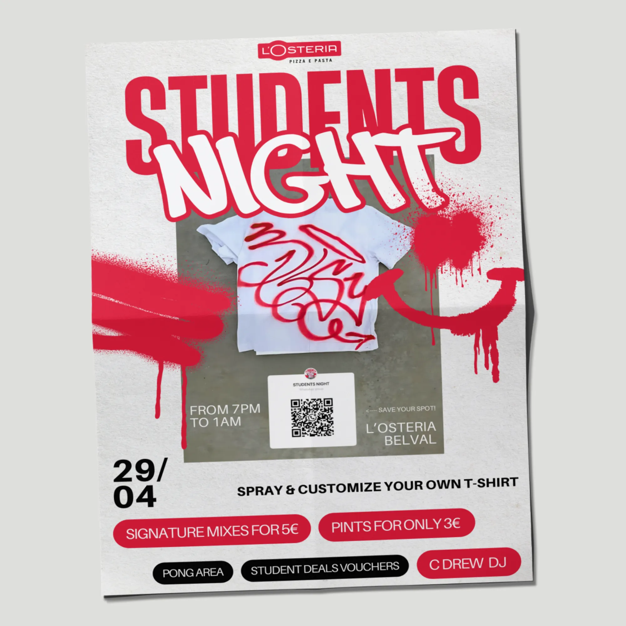 ecomlux-print-l'osteria-students-nights